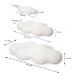 Cloud Sculptural LED Landscape Light & Seat – Waterproof PE Outdoor Luminaire