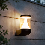 Minimalist Nordic Outdoor Wall Sconce with Integrated LED