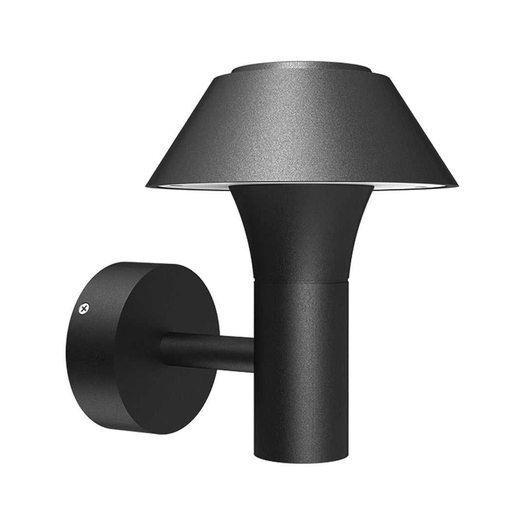 Minimalist Nordic Outdoor Wall Sconce with Warm LED Glow