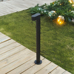 Modern Outdoor Bollard Light – Waterproof LED Pathway Luminaire in Black