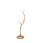 Cotton Tree Floor Lamps, Set of 6 – Gold Iron Sculptural Lighting for Weddings and Interiors