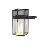 Luma Bollard Outdoor LED Landscape Light in Black Stainless Steel