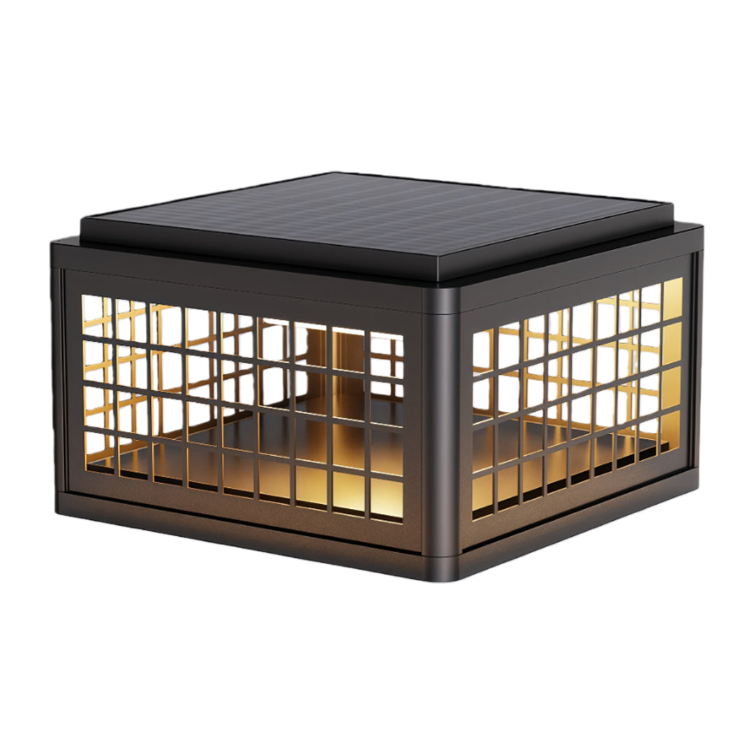 Modern Outdoor Pillar Lights Waterproof Aluminum Garden Post Lighting