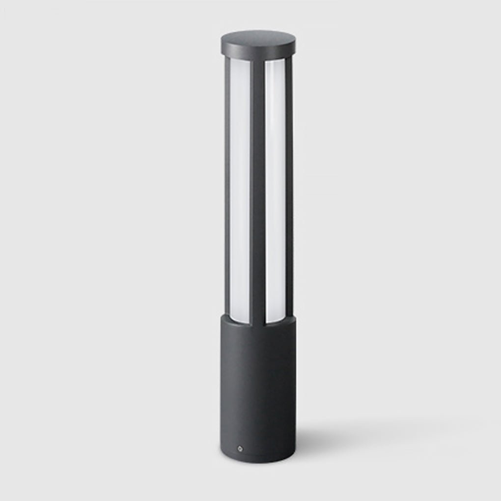 Cylindrical LED Bollard Light for Modern Landscape Paths