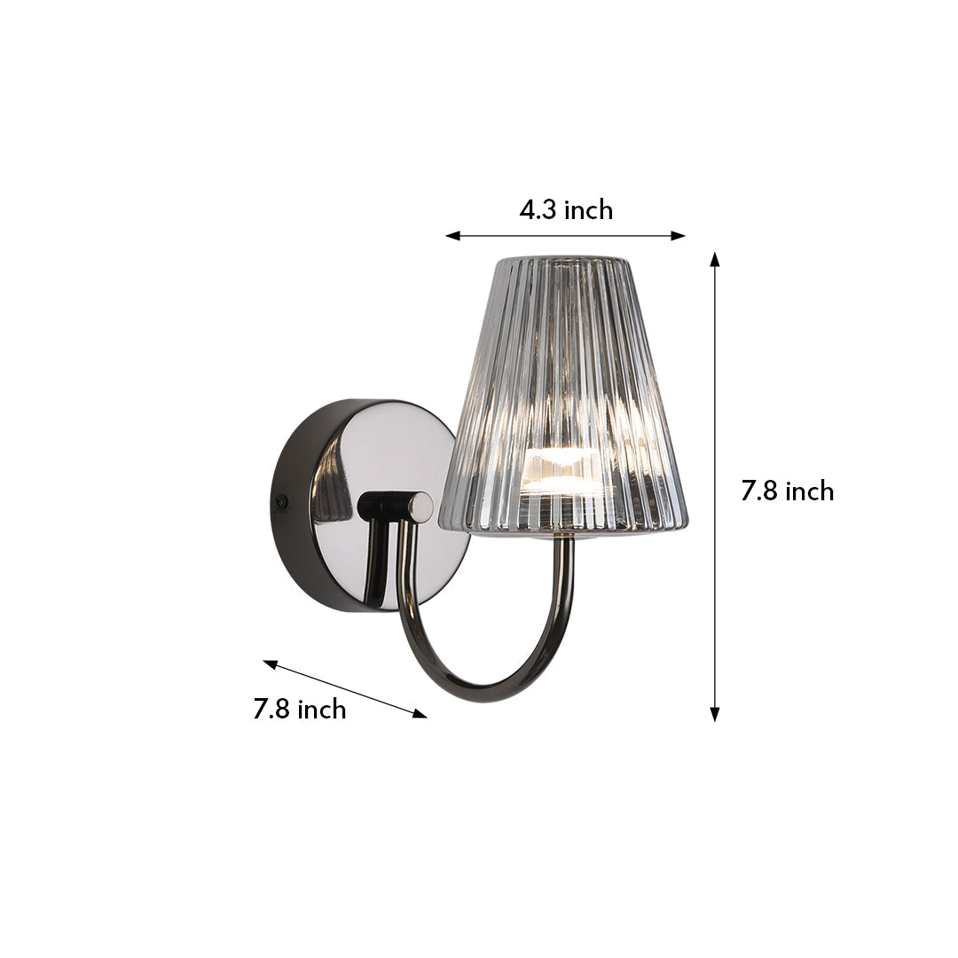 Vintage LED Wall Sconce with Three Color Temperature Settings