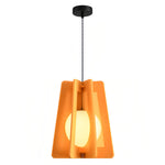 Geometric Felt Pendant Light with Acoustic Design for Modern Interiors