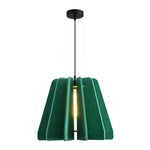Acoustic Felt Pendant Light with Iron Frame, Modern Single Ceiling Lamp