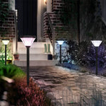 Lumière Noir Solar Path Light – Diamond Faceted LED Garden Stake