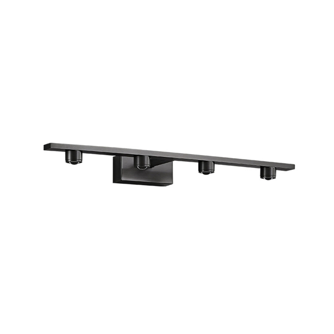 Minimalist LED Vanity Light Bar for Bathroom Mirror – Modern Black Wall Mount