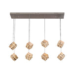 Rubik's Cube Crystal Chandelier – Modern LED Pendant Light