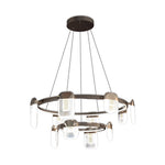 Italian Crystal Chandelier Minimalist Gold LED Ceiling Light