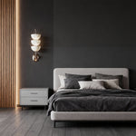 Aurelia Wall Sconce in Copper and Marble, Modern LED Lighting