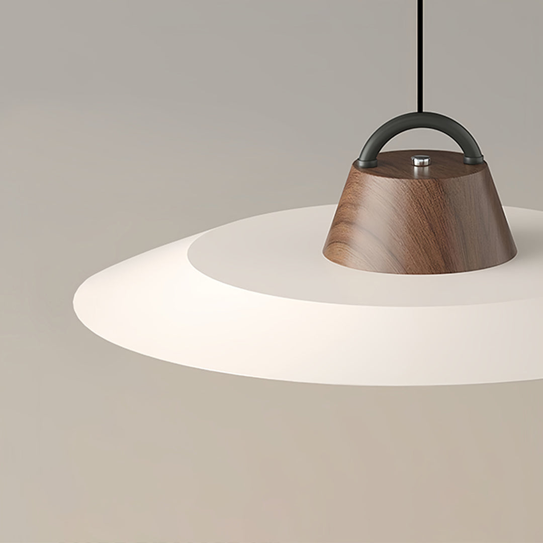 Saucer Pendant Light with Full-Spectrum LED for Kitchen and Dining