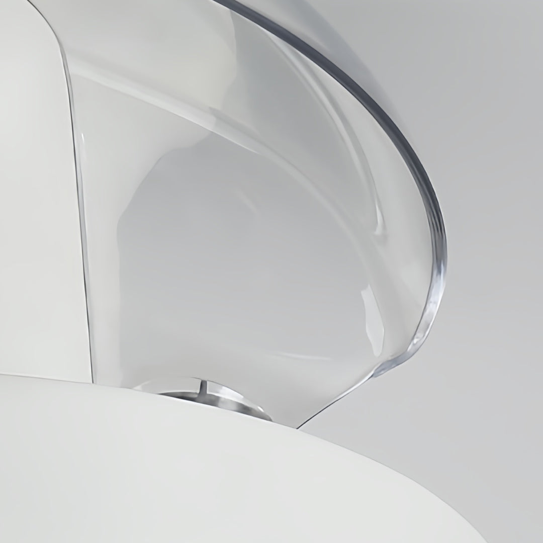 Aura Minimalist LED Ceiling Fan with Dimmable Light and Silent Motor