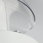 Aura Minimalist LED Ceiling Fan with Dimmable Light and Silent Motor