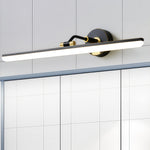 Aurelia Linear LED Vanity Light in Copper for Bathroom and Dressing Areas