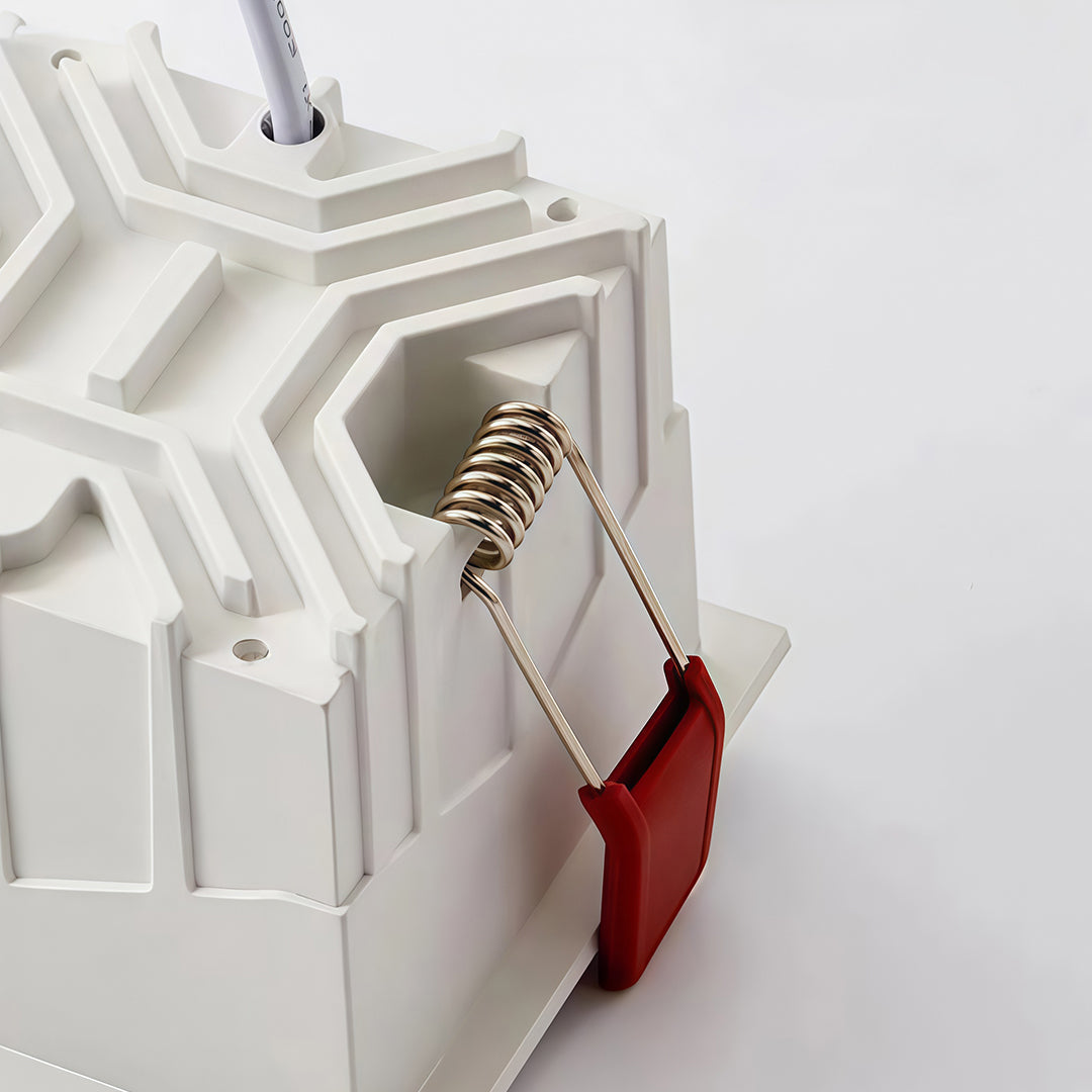 Square LED Recessed Downlight Grid Linear Architectural Lighting