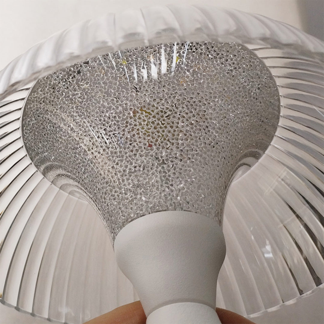 Minimalist Touch Rechargeable Table Lamp with Acrylic Shade