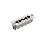 Recessed LED Spotlights with Adjustable Grille, Modern Architectural Linear Lighting