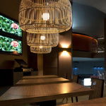 Handwoven Bamboo Rattan Pendant Light – Japanese Minimalist Ceiling Lamp for Dining & Living Spaces