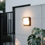 Modern Outdoor Wall Sconce with Integrated LED – Waterproof Architectural Lighting