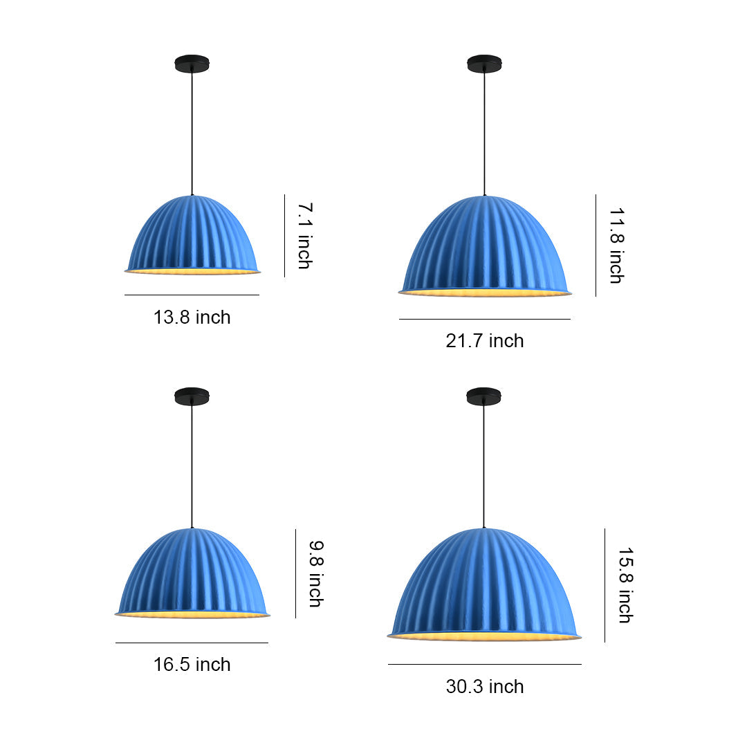 Nordic Pumpkin Felt Pendant Light with Acoustic Design