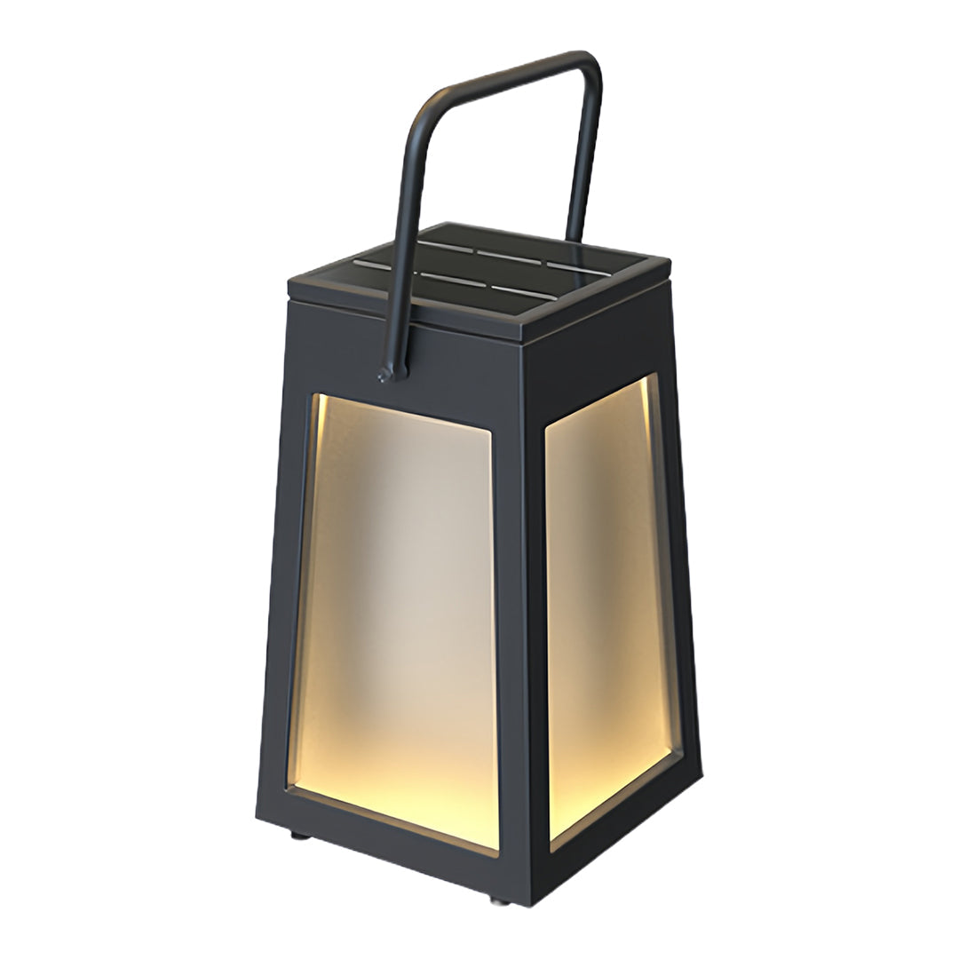 Nocturne Portable LED Lantern in Matte Black, IP65 Waterproof