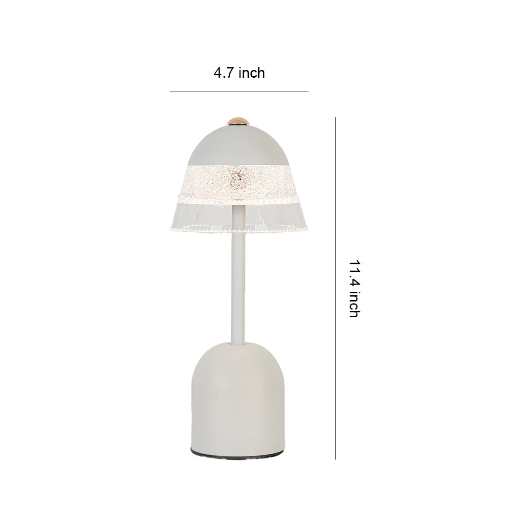 Aria Rechargeable LED Table Lamp with Dimmable Glow