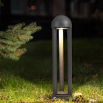 Modern Garden Bollard Light with Die-Cast Aluminum Body