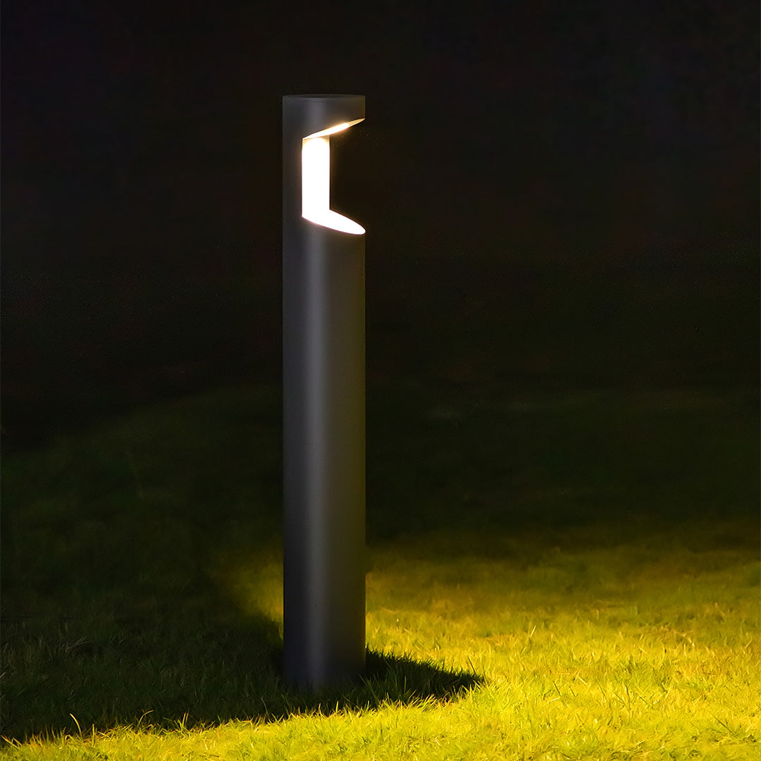 Minimalist LED Bollard Light for Modern Gardens and Pathways