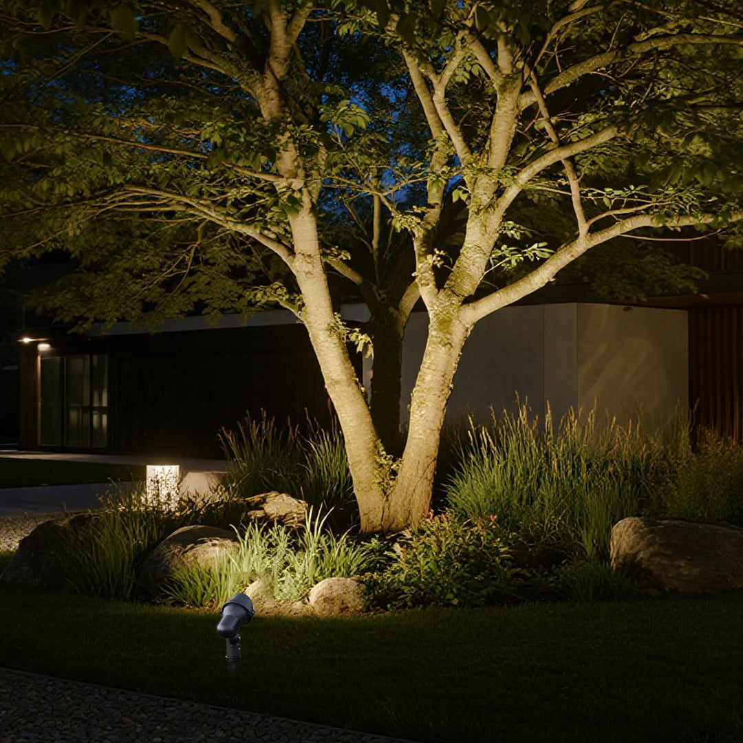 Nordic Minimalist LED Ground Stake Spotlight for Modern Landscapes