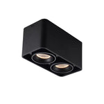 Modern Surface Mounted LED Spot Light with Adjustable Heads for Ceilings