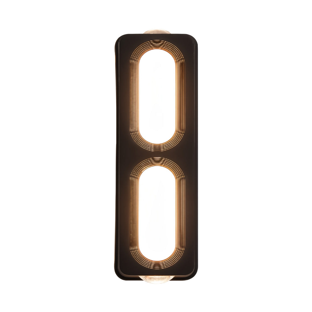 Modern Outdoor Wall Sconce with Up-Down LED Illumination