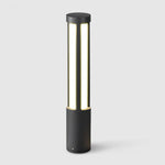 Cylindrical LED Bollard Light for Modern Landscape Paths