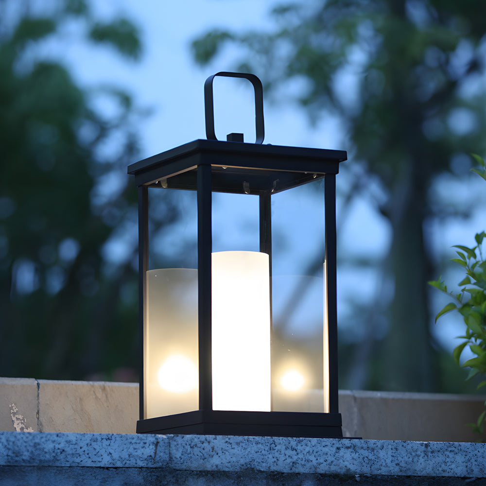 Aria Outdoor Lantern: Minimalist Waterproof LED Garden Light