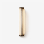 Virex Layered Alabaster Wall Sconce in Black Metal
