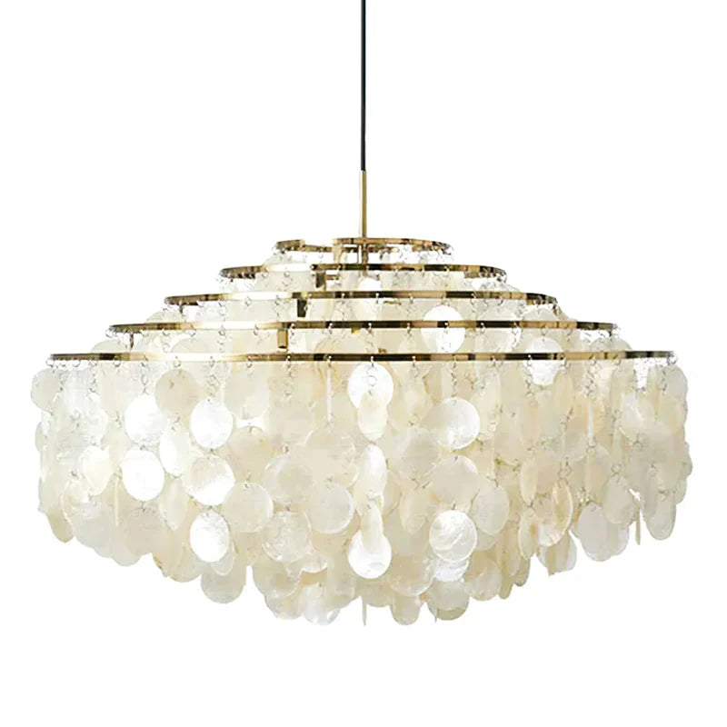 Halo Shell Chandelier