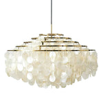 Halo Shell Chandelier