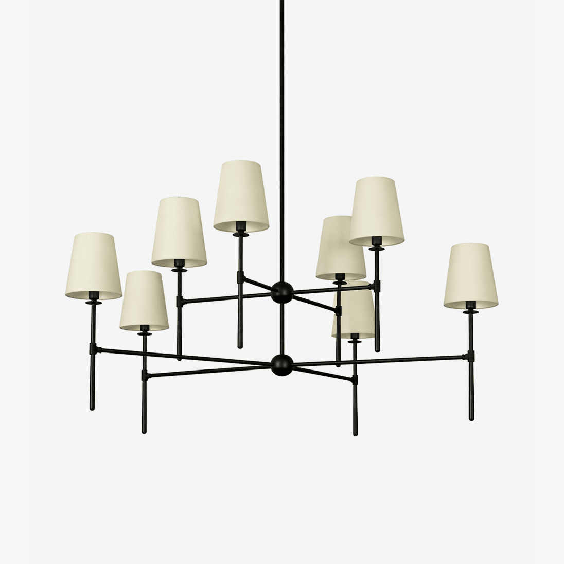 Axial Chandelier – Modern Sculptural Pendant Light for Dining Room and Living Space