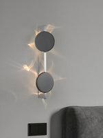 Lumin Wave Duo Wall Sconce – Modern LED Wall Lamp for Bedroom & Living Room