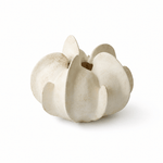 Magnolia Bloom Hand-Thrown Stoneware Sculptural Vase for Modern Interiors