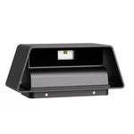Nordic Minimalist Outdoor Up and Down Wall Light in Black Aluminum