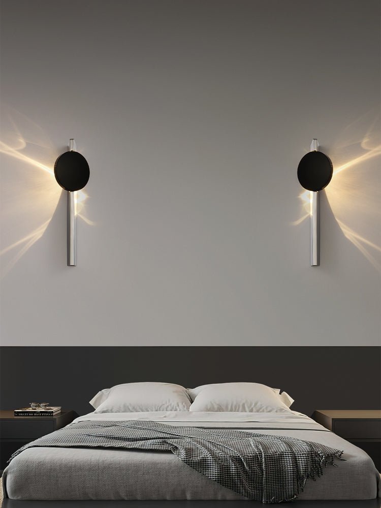 Lumin Wave Duo Wall Sconce – Modern LED Wall Lamp for Bedroom & Living Room
