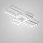 Abstract Rectangles LED Flush Mount Ceiling Light in Modern Minimalist Style