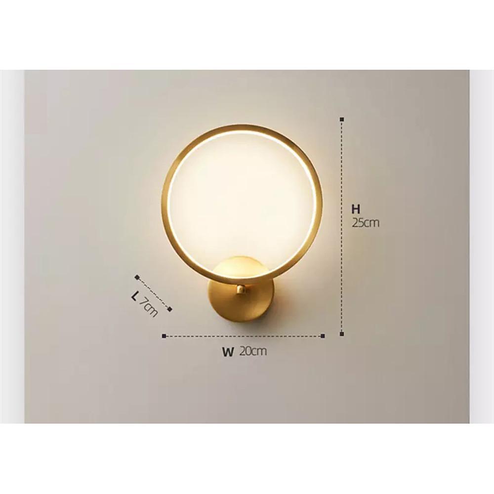 Aurelia LED Flush Mount Ceiling Light in Copper for Modern Interiors