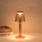 Lumina Adjustable LED Table Lamp in Aluminum and Acrylic