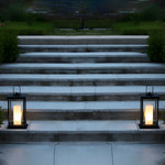 Aria Outdoor Lantern: Minimalist Waterproof LED Garden Light