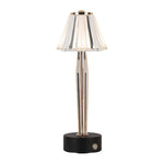 Classic Touch Table Lamp with USB Charging, Iron & Acrylic