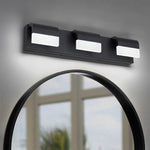 Modern Black Vanity Light for Bathroom Makeup Mirror – LED Wall Sconce