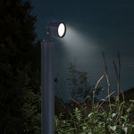 Minimalist LED Garden Bollard Light with Warm Glow